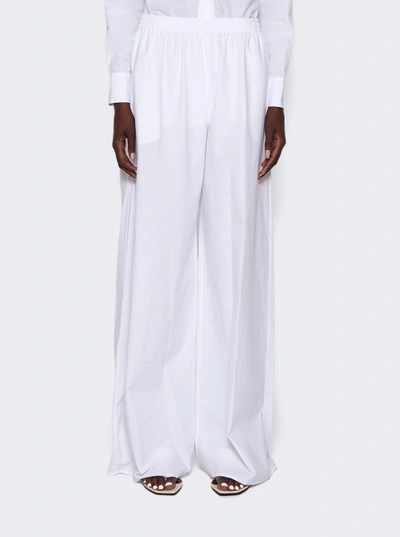 Shop The Row Goyan Cotton Pants In White