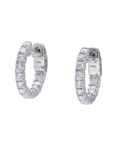 Shop Nephora 14k 0.40 Ct. Tw. Diamond Huggie Earrings