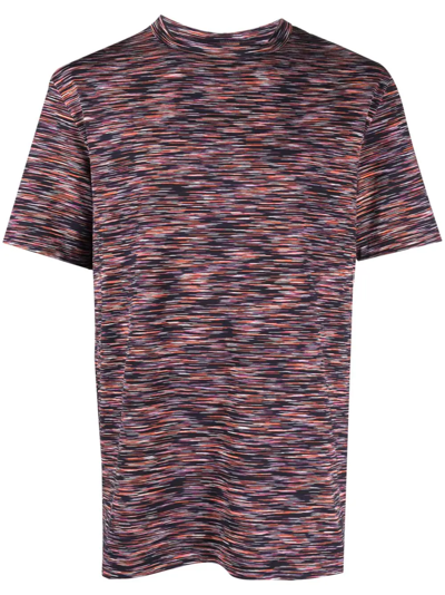 Shop Missoni Striped T-shirt In Multicolour