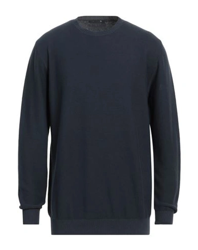 Shop Avignon Man Sweater Midnight Blue Size Xl Merino Wool