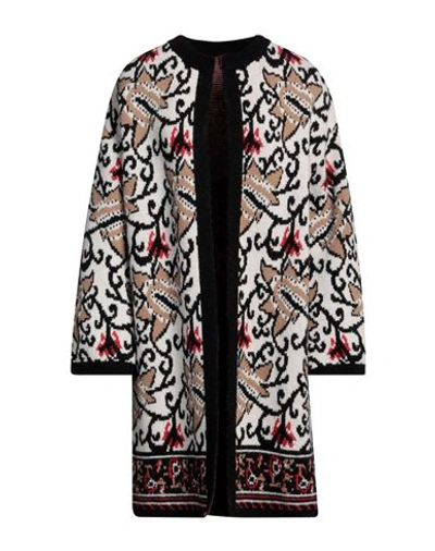 Stefanel Woman Cardigan Ivory Size Xs Acrylic, Wool, Alpaca Wool, Polyester In White