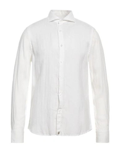 Shop Sonrisa Man Shirt White Size 16 Linen