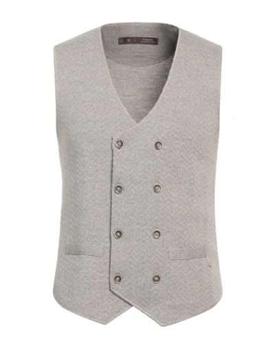 Shop Avignon Man Tailored Vest Beige Size M Merino Wool, Acrylic