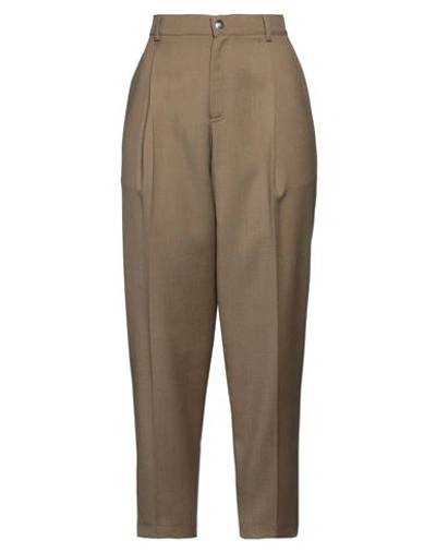 Maison Rabih Kayrouz Woman Pants Military Green Size 8 Virgin Wool In Green
