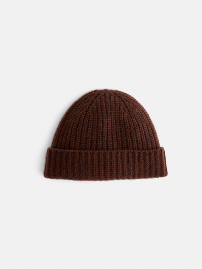 Alex Mill Cashmere Beanie In Espresso