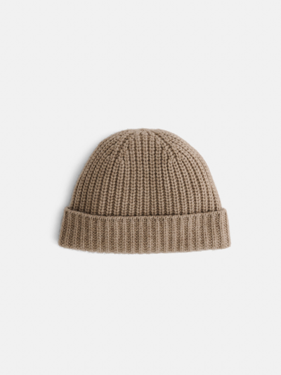 Alex Mill Cashmere Beanie In Gravel