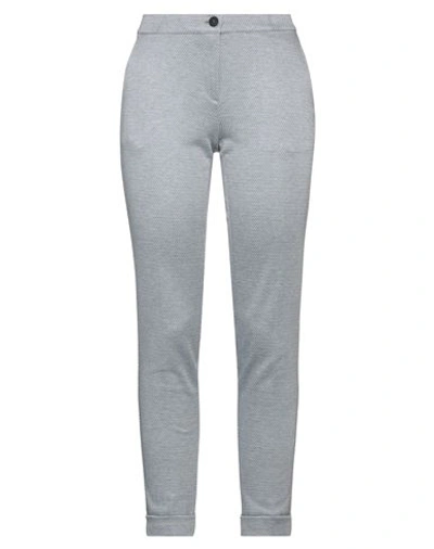 Shop Diana Gallesi Woman Pants Grey Size 10 Polyester, Viscose, Polyamide, Elastane