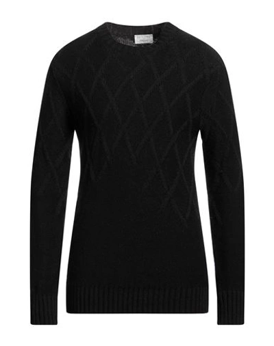 Become Man Sweater Black Size 44 Polyacrylic, Polyurethane In Black