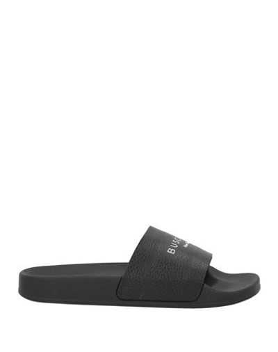 Shop Buscemi Man Sandals Black Size 9 Soft Leather