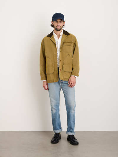 Alex Mill Frontier Jacket In Recycled Canvas In Khaki
