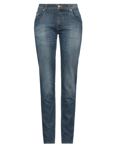 Jesus Jeans Woman Jeans Blue Size 30 Tencel, Cotton, Elastane In Blue