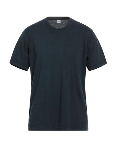 Shop Aspesi Man T-shirt Midnight Blue Size Xl Cotton