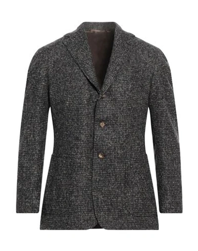 Shop Stile Latino Man Blazer Steel Grey Size 42 Alpaca Wool, Polyamide