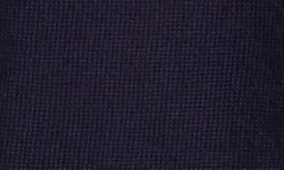 Shop Johnnie-o Baron Half Zip Wool Blend Sweater In Twilight