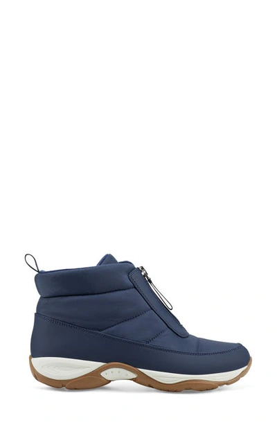 Easy Spirit Edele Water Repellent Bootie In Dark Blue