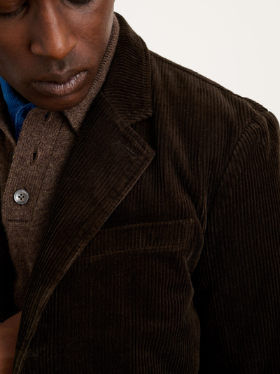 Alex Mill Mill Blazer In Corduroy In Chocolate In Chocolate