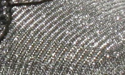 Shop J. Reneé Faleece Crystal Embellished Slingback Pump In Pewter Glitter/ Mesh Fabric