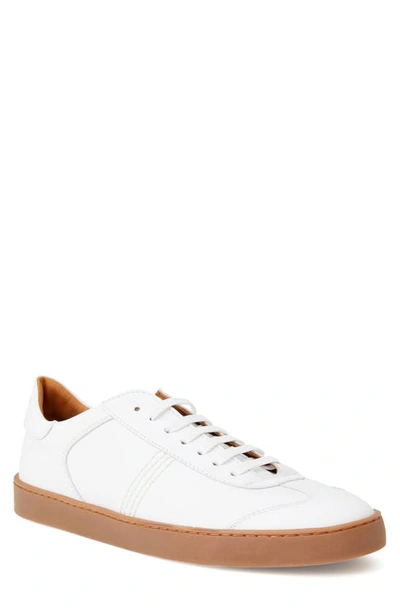 Shop Bruno Magli Bono Sneaker In White/ White
