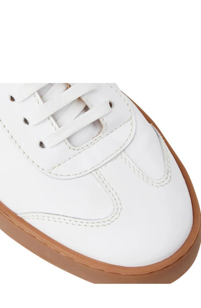 Shop Bruno Magli Bono Sneaker In White/ White