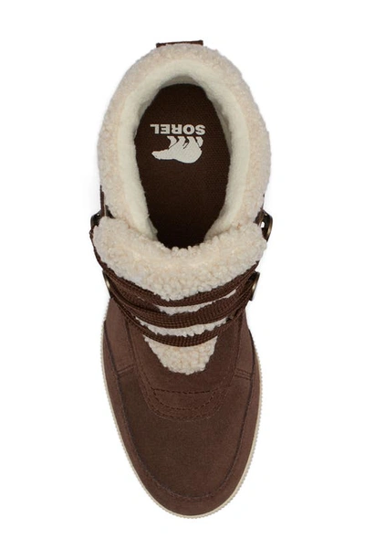 Shop Sorel Out N About Faux Shearling Bootie In Tobacco/ Natural