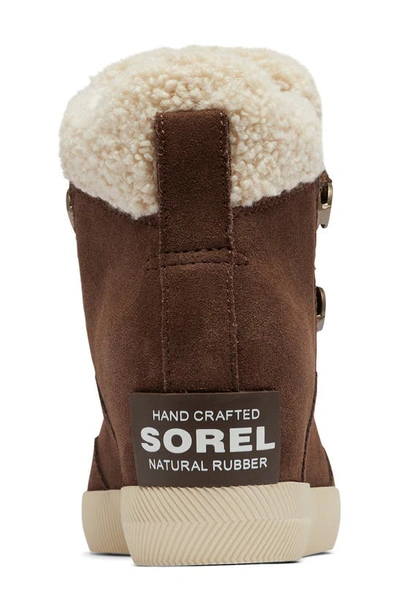 Shop Sorel Out N About Faux Shearling Bootie In Tobacco/ Natural