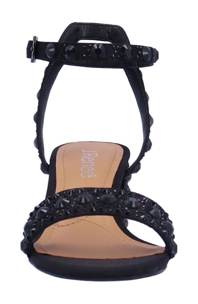 Shop J. Reneé Evelina Ankle Strap Sandal In Black