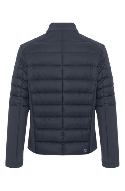 Shop Colmar New Warrior Quilted Down Jacket In Navy Blue