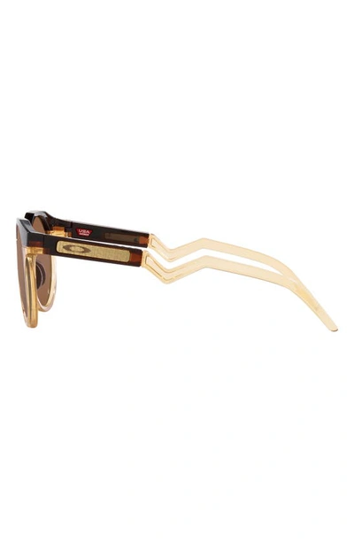 Oakley Womens Brown Oo9242 Round-shape Tortoiseshell Acetate Sunglasses
