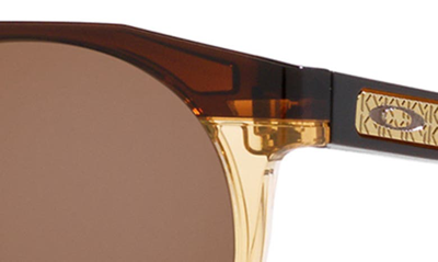 Oakley Womens Brown Oo9242 Round-shape Tortoiseshell Acetate Sunglasses
