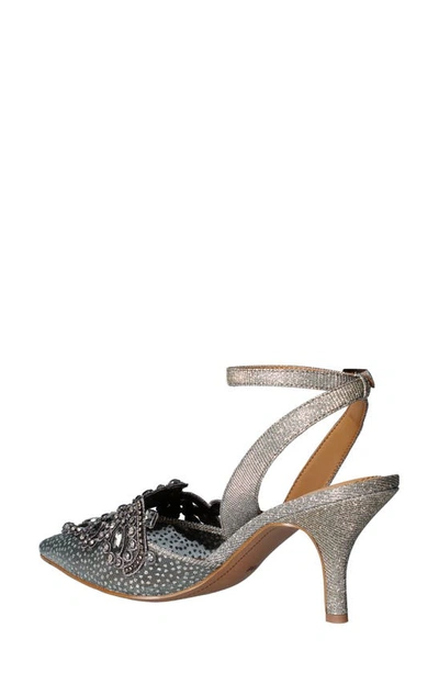 J. Reneé Desdemona Pointed Toe Pump In Pewter