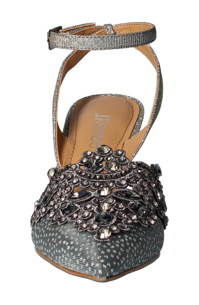 J. Reneé Desdemona Pointed Toe Pump In Pewter