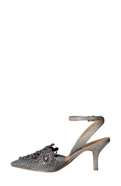 J. Reneé Desdemona Pointed Toe Pump In Pewter