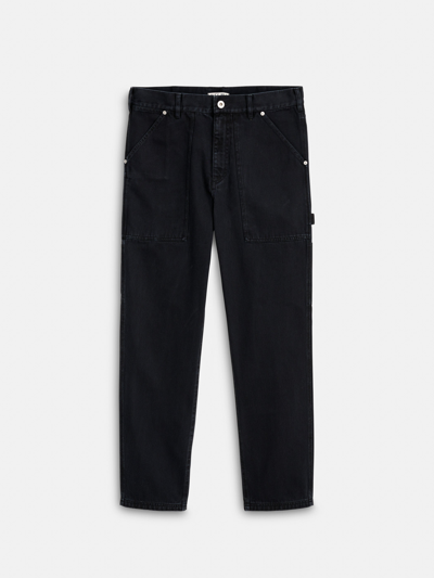 Shop Alex Mill Painter Pant In Recycled Denim In Washed Black