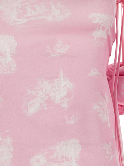 Shop Jacquemus La Mini Robe Chouchou In Pink