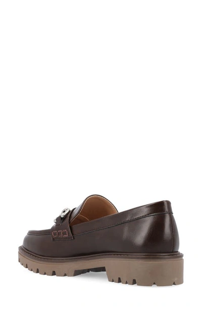 Journee Collection Jessamy Lug Loafer In Brown
