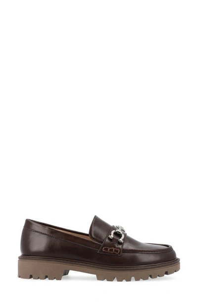 Journee Collection Jessamy Lug Loafer In Brown