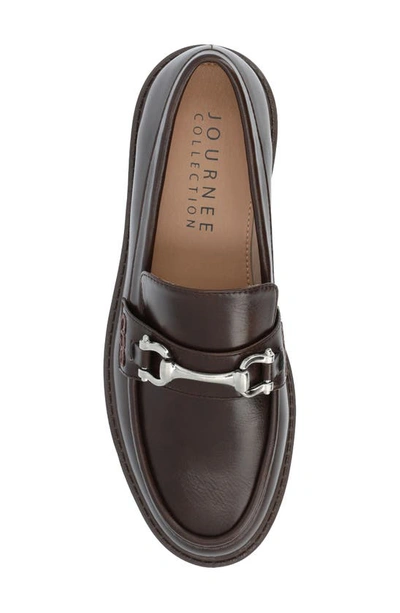 Journee Collection Jessamy Lug Loafer In Brown