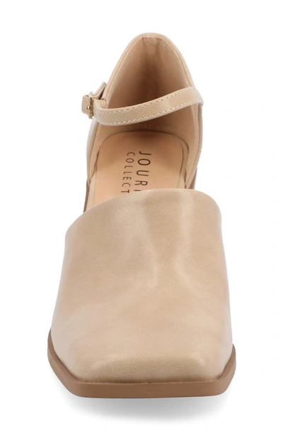 Shop Journee Collection Bobby Pump In Tan