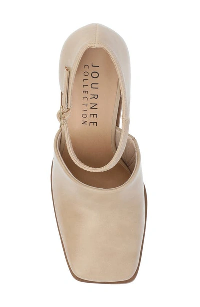 Shop Journee Collection Bobby Pump In Tan