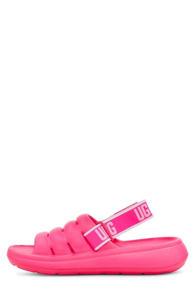 Shop Ugg Sport Yeah Slingback Sandal In Taffy Pink