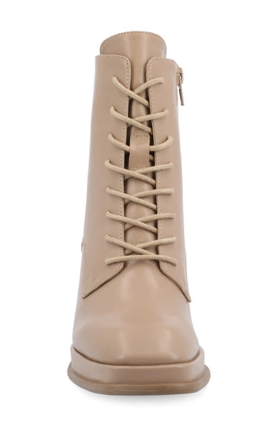 Journee Collection Kalandi Bootie In Taupe
