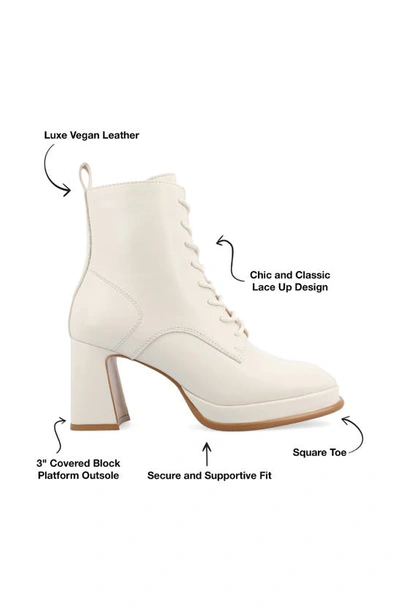 Journee Collection Kalandi Bootie In Bone