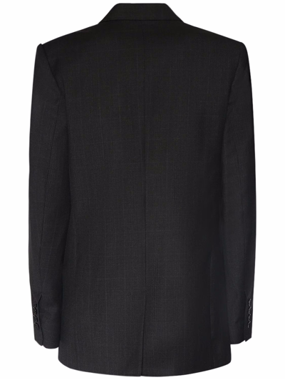 Shop Isabel Marant Anthracite Grey Virgin Wool Blazer In Grigio