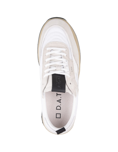 Shop Date White Kdue Dragon Sneakers In Bianco