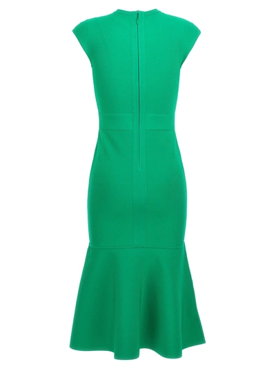 Shop Herve Leger Milano Dresses Green