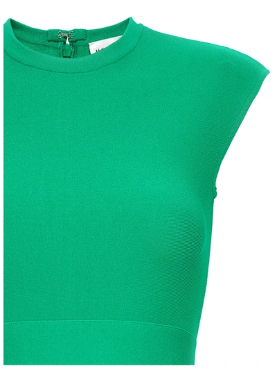 Shop Herve Leger Milano Dresses Green