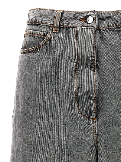 Shop Etro Pegaso Jeans Gray