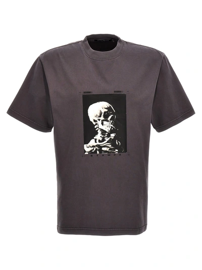 Shop Stampd Skeleton Garment T-shirt Gray