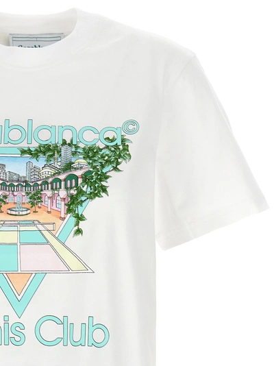 Shop Casablanca Tennis Club Icon T-shirt Multicolor