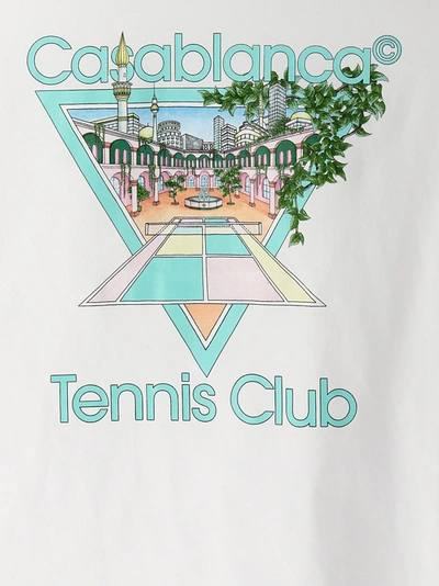 Shop Casablanca Tennis Club Icon T-shirt Multicolor
